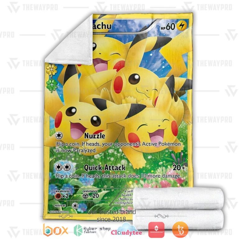 Anime-Pokemon-Pikachu-Generations-Soft-Blanket-2