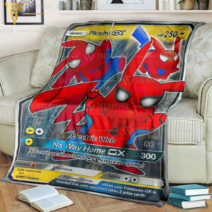 Anime Pokemon Pikachu No Way Home Full Printing Blanket