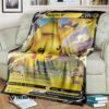 Anime Pokemon Pikachu V Vivid Voltage Blanket