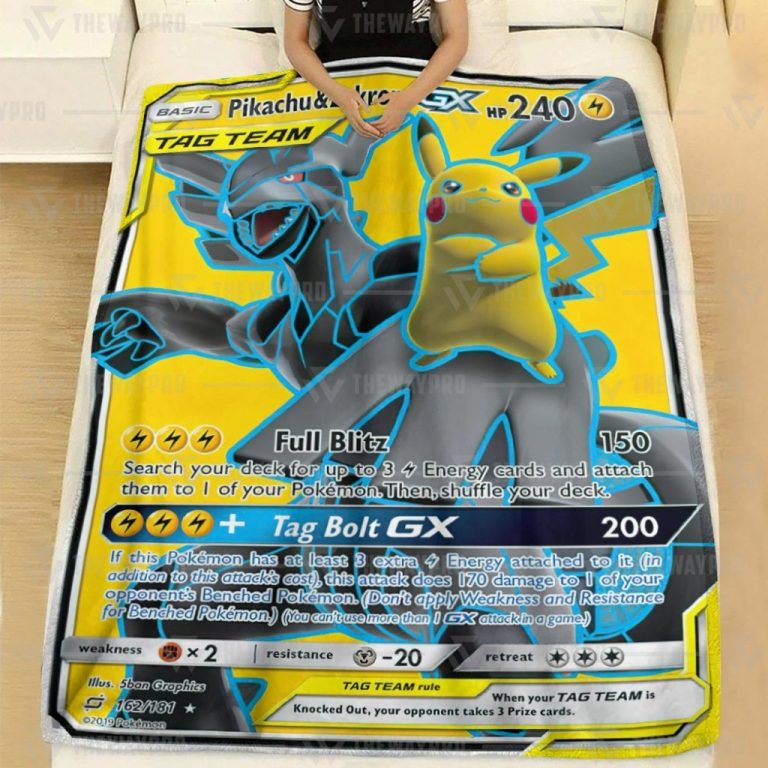 Anime-Pokemon-Pikachu-Zekrom-Gx-Blanket-1
