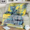 Anime Pokemon Pikachu Zekrom Gx Custom Blanket