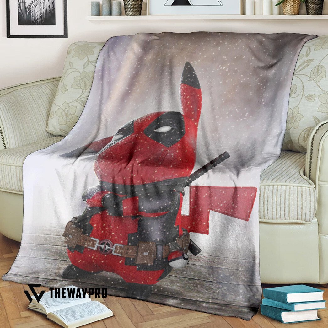 Anime Pokemon Pikapool Blanket Anime Pokemon Pikapool Blanket
