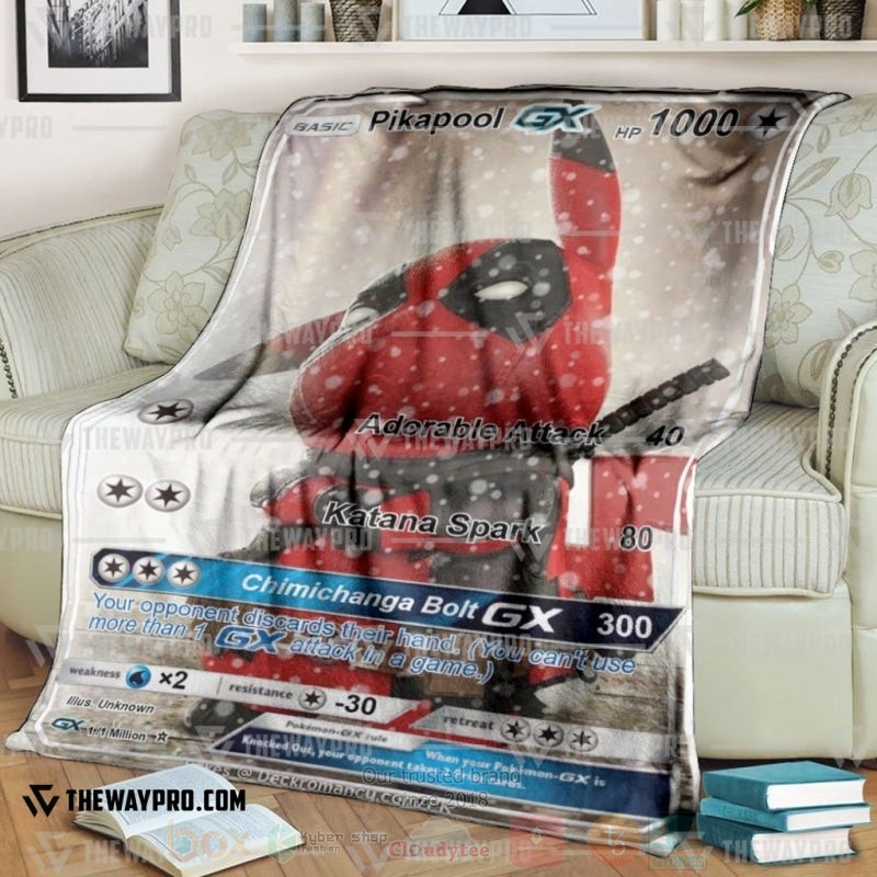Anime Pokemon Pikapool Gx Blanket Anime Pokemon Pikapool Gx Blanket