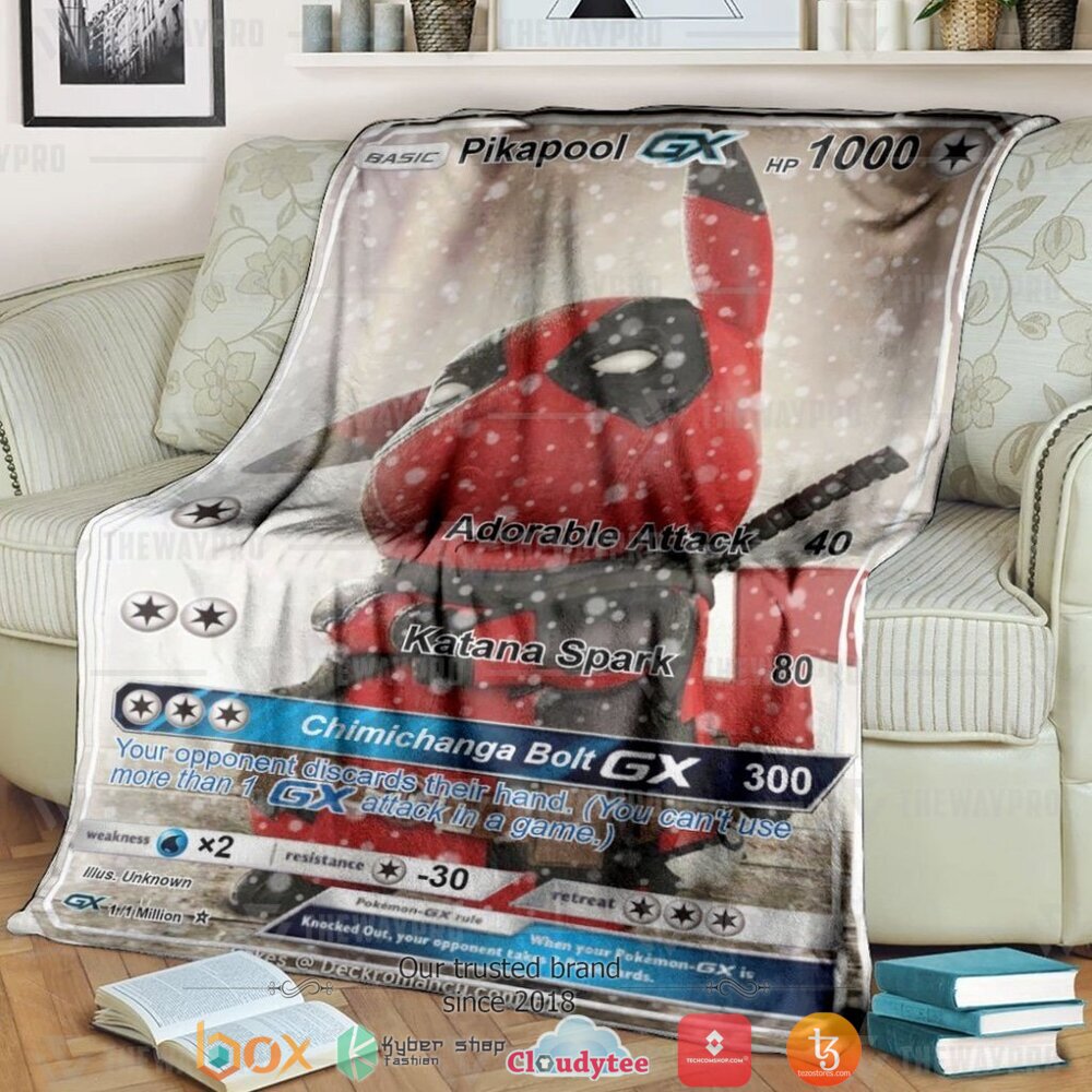 Anime Pokemon Pikapool Gx Soft Blanket Anime Pokemon Pikapool Gx Soft Blanket