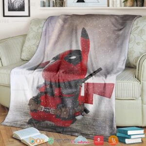 Anime Pokemon Pikapool Soft Blanket