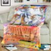 Anime Pokemon Reshiram Ex Pokemon Soft Blanket