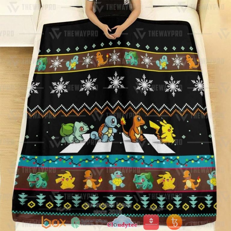 Anime-Pokemon-Road-Crossing-Soft-Blanket-1