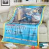 Anime Pokemon Samurott Vivid Voltage Soft Blanket