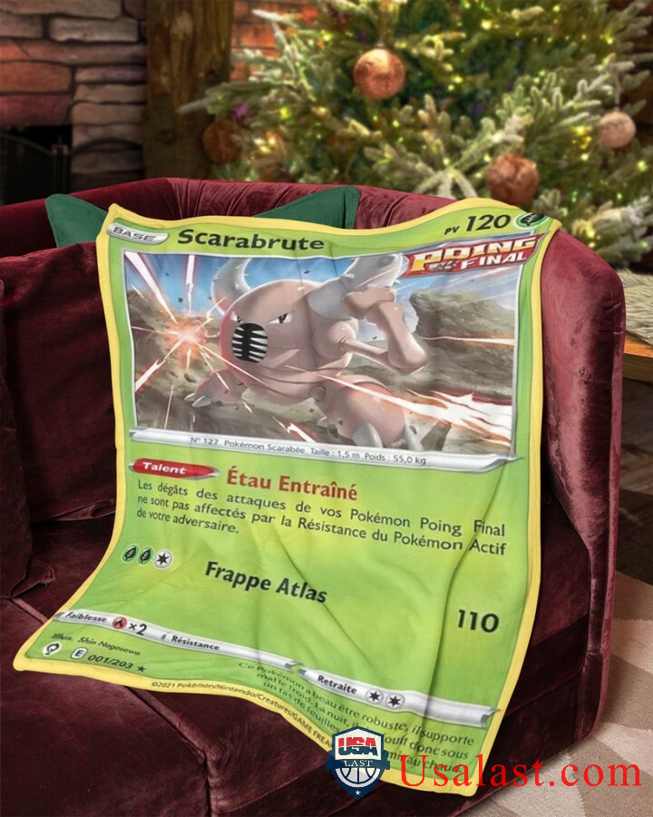 Anime-Pokemon-Scarabrute-Blanket-1