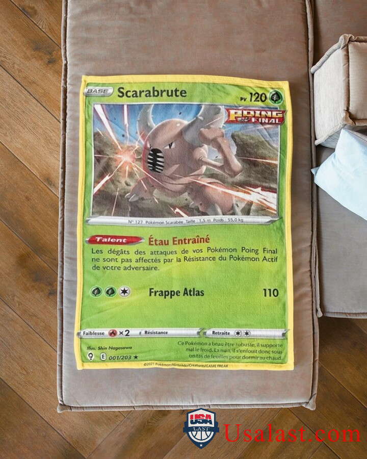 Anime-Pokemon-Scarabrute-Blanket-2