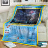 Anime Pokemon Shining Gyarados Full Print Soft Blanket