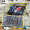 Anime Pokemon Skarmory Neo Genesis Custom Soft Blanket