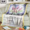 Anime Pokemon Skitty Soft Blanket