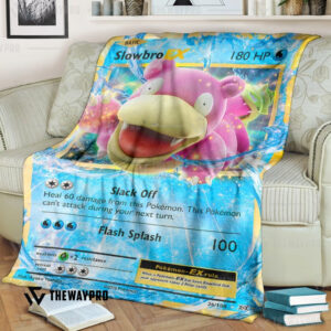 Anime Pokemon Slowbroex Blanket