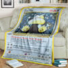 Anime Pokemon Snorlax Card Full Print Soft Blanket