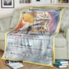 Anime Pokemon Solgaleo Celestial Storm Custom Soft Blanket
