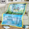 Anime Pokemon Squirtle Custom Soft Blanket