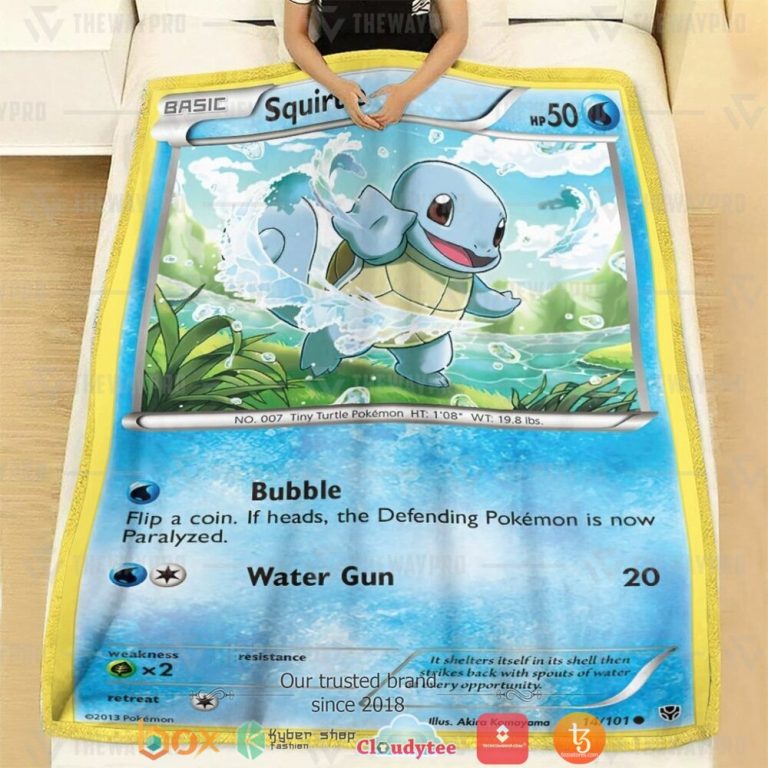 Anime-Pokemon-Squirtle-Soft-Blanket-1