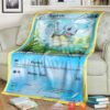 Anime Pokemon Squirtle Soft Blanket