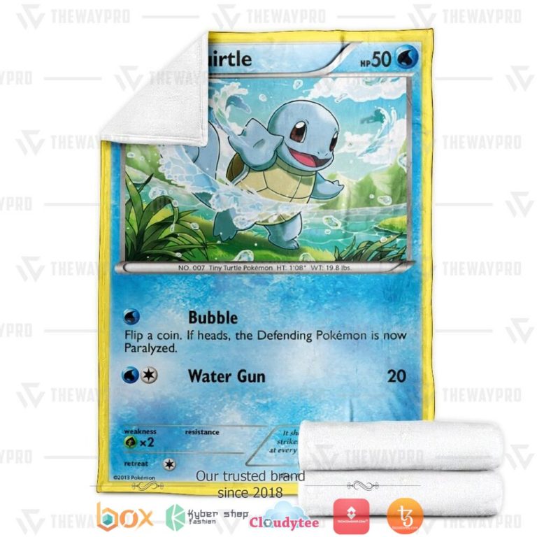 Anime-Pokemon-Squirtle-Soft-Blanket-2