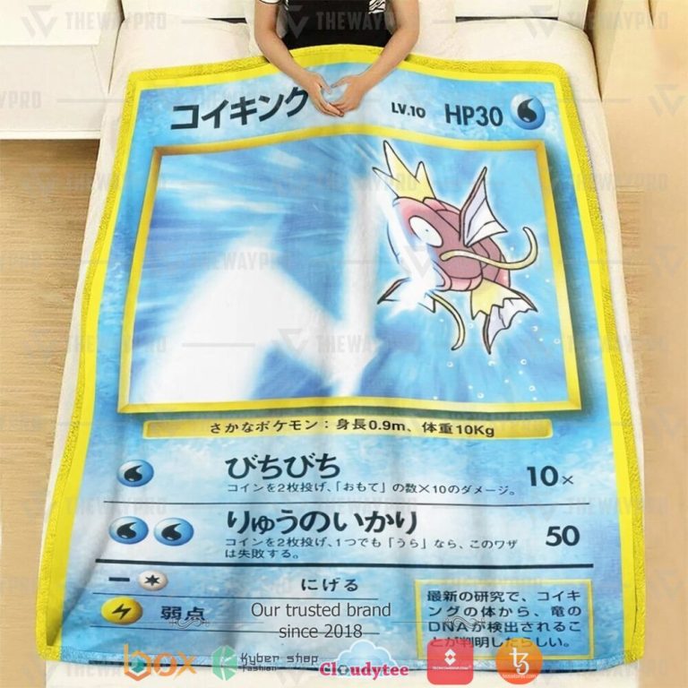 Anime-Pokemon-Tamamushi-University-Magikarp-Soft-Blanket-1-1