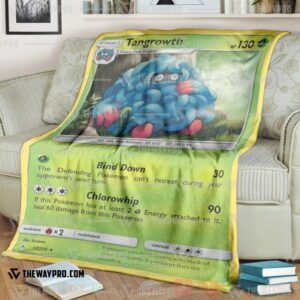 Anime Pokemon Tangrowth Blanket 3