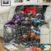 Anime Pokemon Team Rocket Leader Soft Blanket