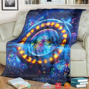 Anime Pokemon The Return Of Ancient Mew Soft Blanket