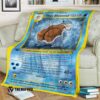 Anime Pokemon Thicc Blastoise Blanket