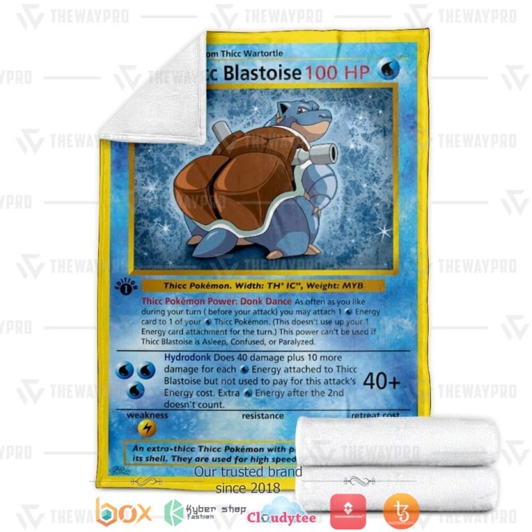 Anime-Pokemon-Thicc-Blastoise-Soft-Blanket-2
