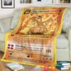 Anime Pokemon Thicc Charizard Soft Blanket