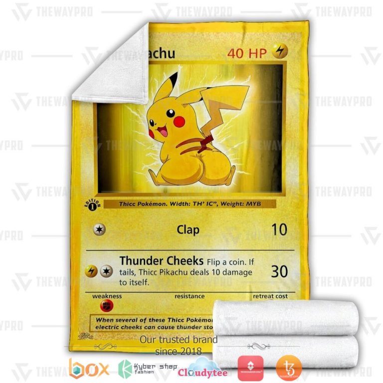 Anime-Pokemon-Thicc-Pikachu-Soft-Blanket-1