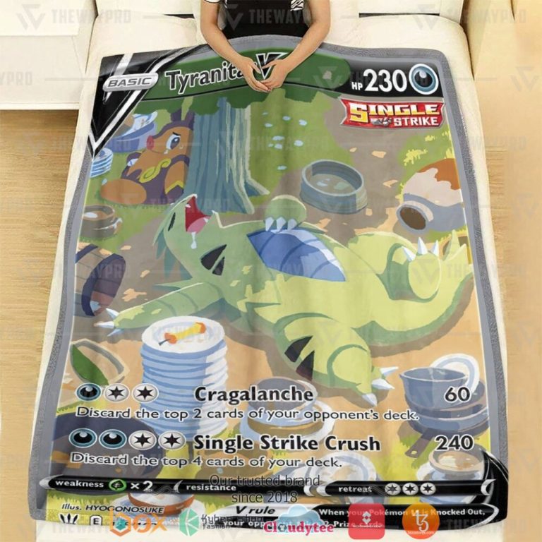 Anime-Pokemon-Tyranitar-V-Soft-Blanket-1