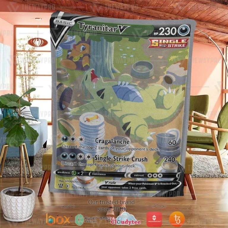 Anime-Pokemon-Tyranitar-V-Soft-Blanket-3