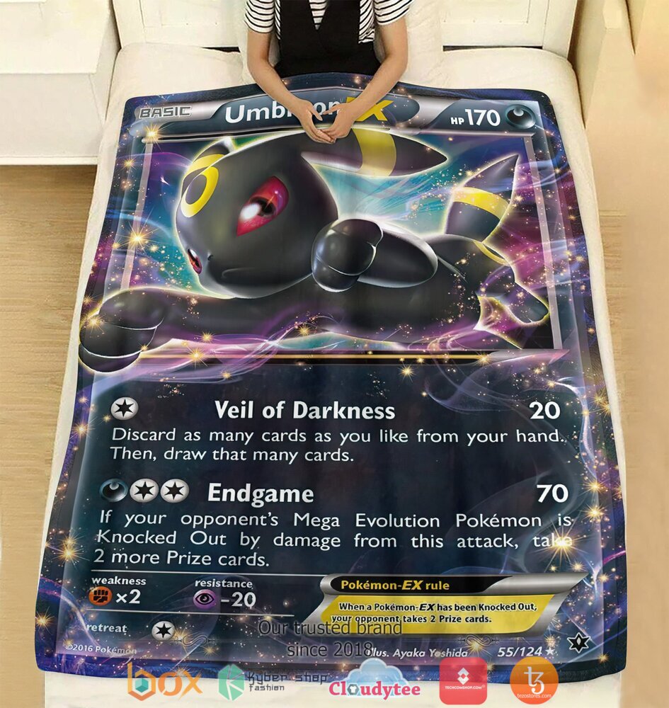 Anime-Pokemon-Umbreon-Ex-Soft-Blanket-1
