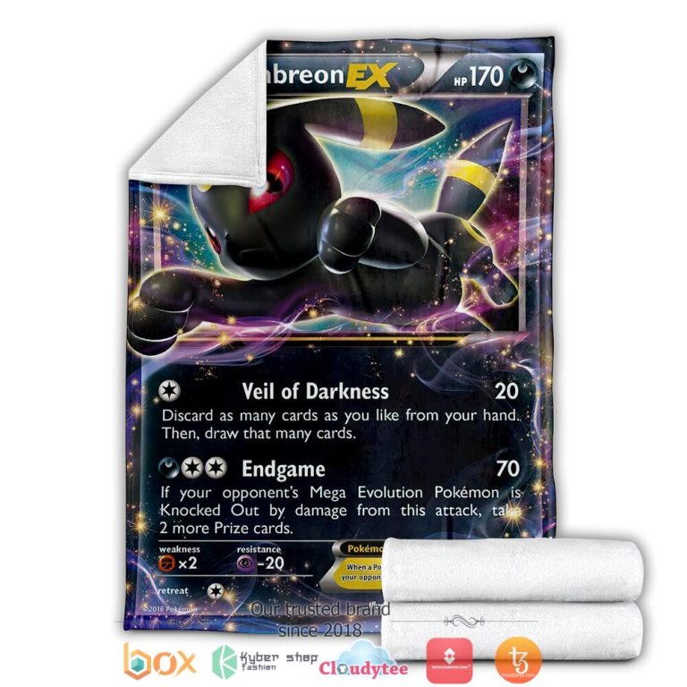 Anime-Pokemon-Umbreon-Ex-Soft-Blanket-2
