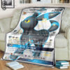 Anime Pokemon Umbreon Gx Full Printing Blanket