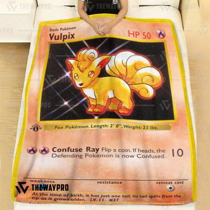 Anime-Pokemon-Vulpix-Base-Set-Quilt-Blanket-1
