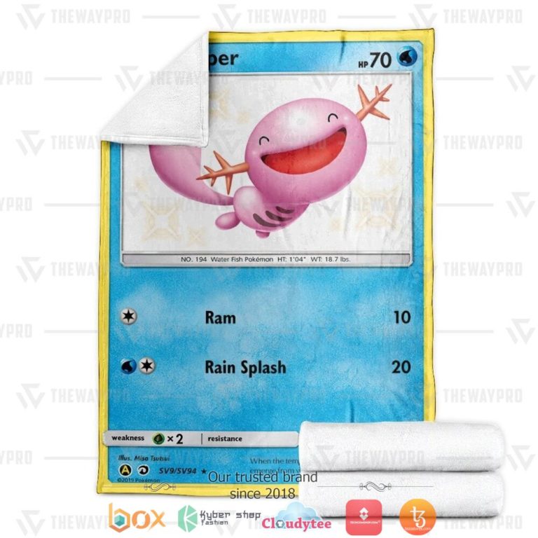 Anime-Pokemon-Wooper-Dragon-Majesty-Soft-Blanket-3