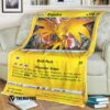 Anime Pokemon Zapdos Vivid Voltage Custom Soft Blanket 2