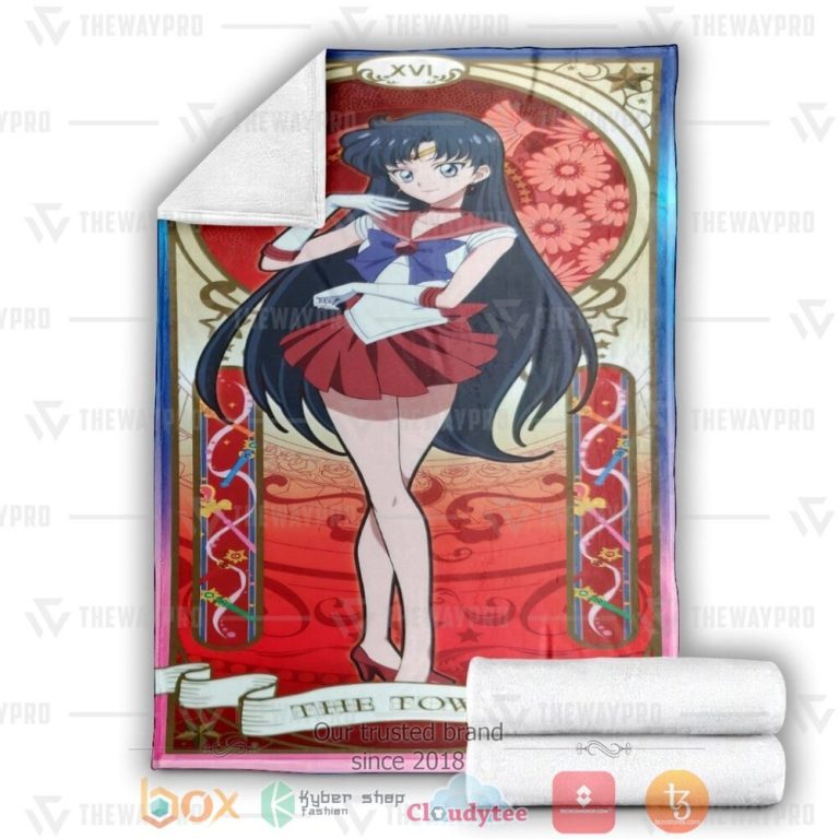 Anime-Sailor-Moon-The-Chariot-Custom-Soft-Blanket-2