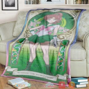 Anime Sailor Moon The Death Custom Soft Blanket 2