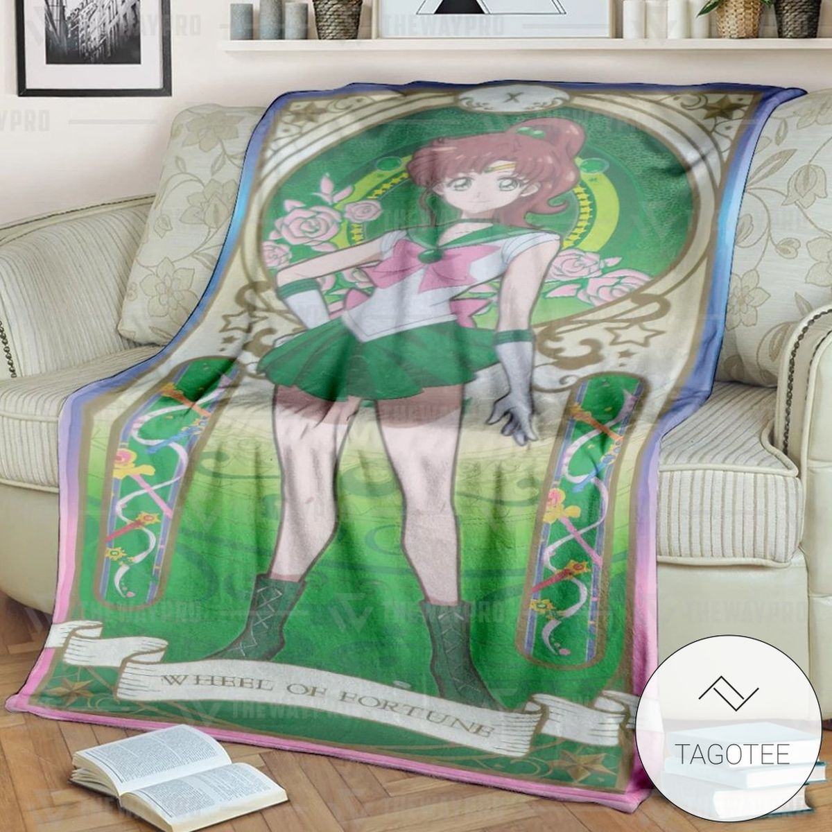 Anime Sailor Moon The Death Custom Soft Blanket Anime Sailor Moon The Death Custom Soft Blanket