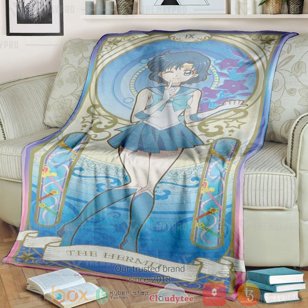 Anime Sailor Moon The Lover Custom Soft Blanket 2 Anime Sailor Moon The Lover Custom Soft Blanket 2