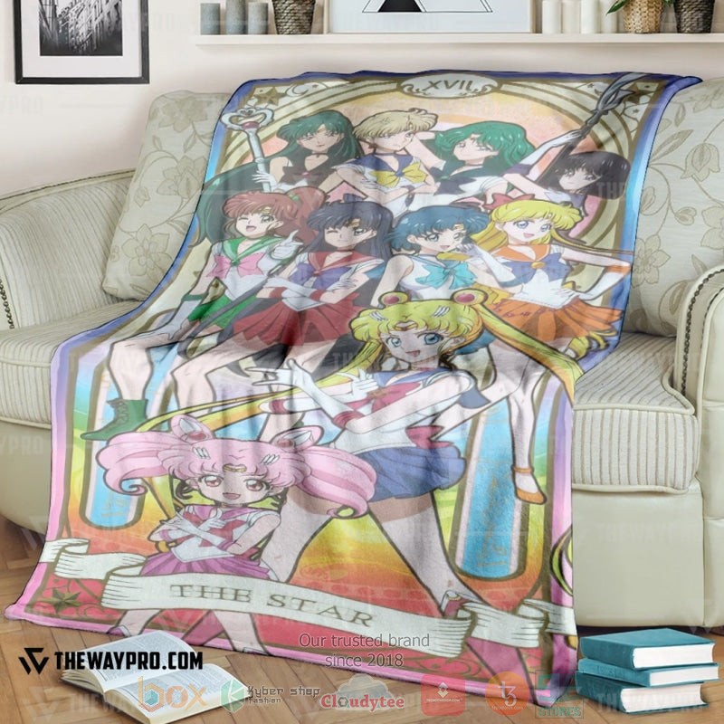 Anime Sailor Moon The Star Soft Blanket Anime Sailor Moon The Star Soft Blanket
