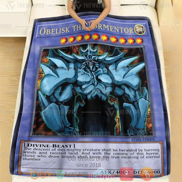 Anime-Ygo-Obelisk-The-Tormentor-Custom-Soft-Blanket-1