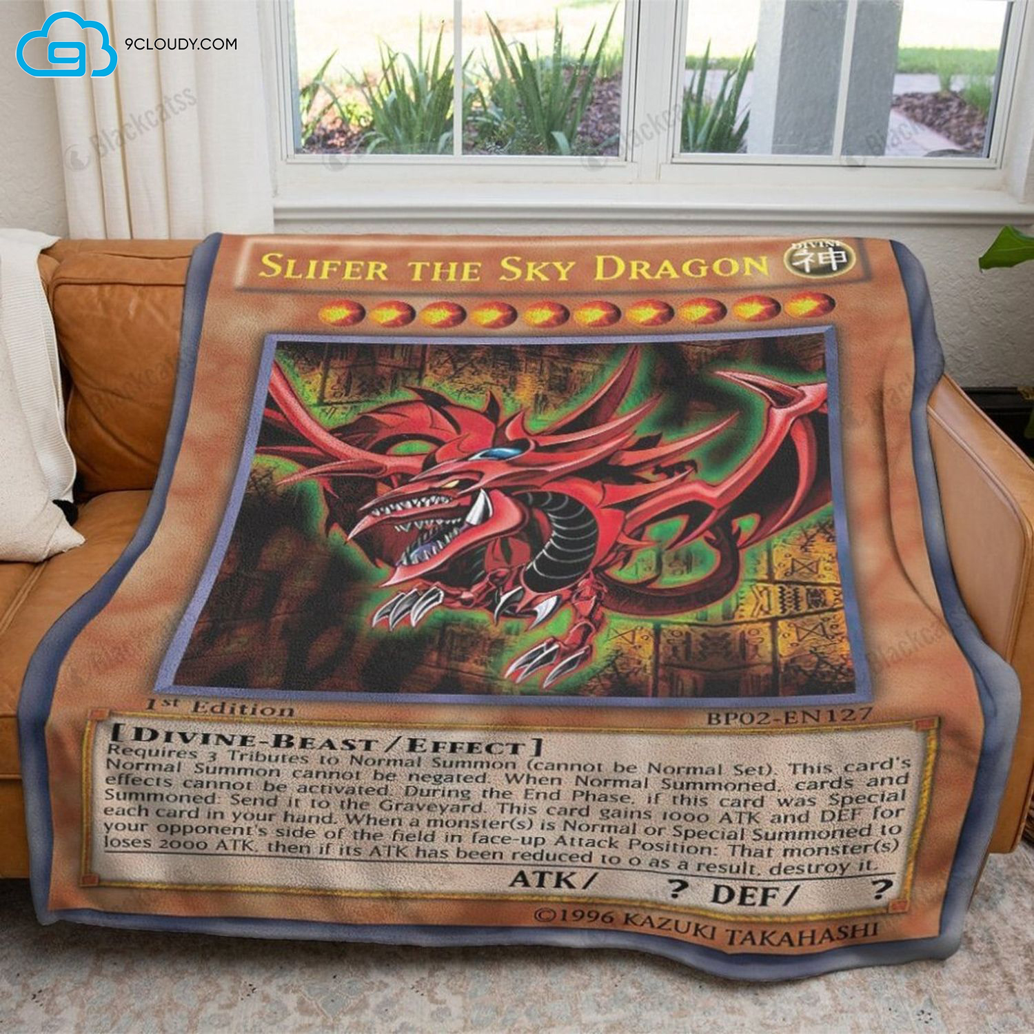 Anime Yu Gi Oh Slifer The Sky Dragon Soft Blanket Anime Yu Gi Oh Slifer The Sky Dragon Soft Blanket