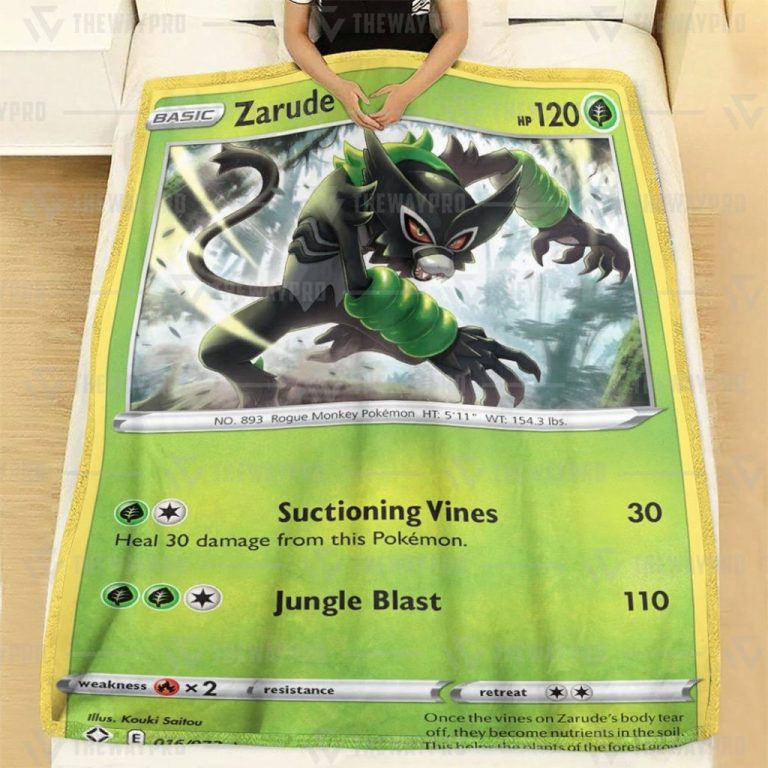 Anime-Zarude-Shining-Fates-Blanket-1