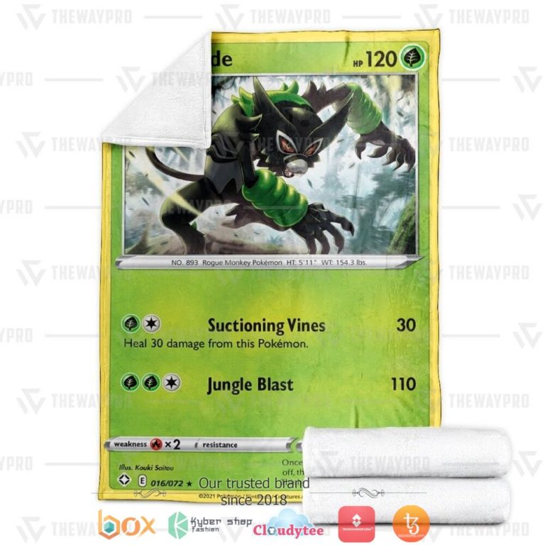 Anime-Zarude-Shining-Fates-Soft-Blanket-2