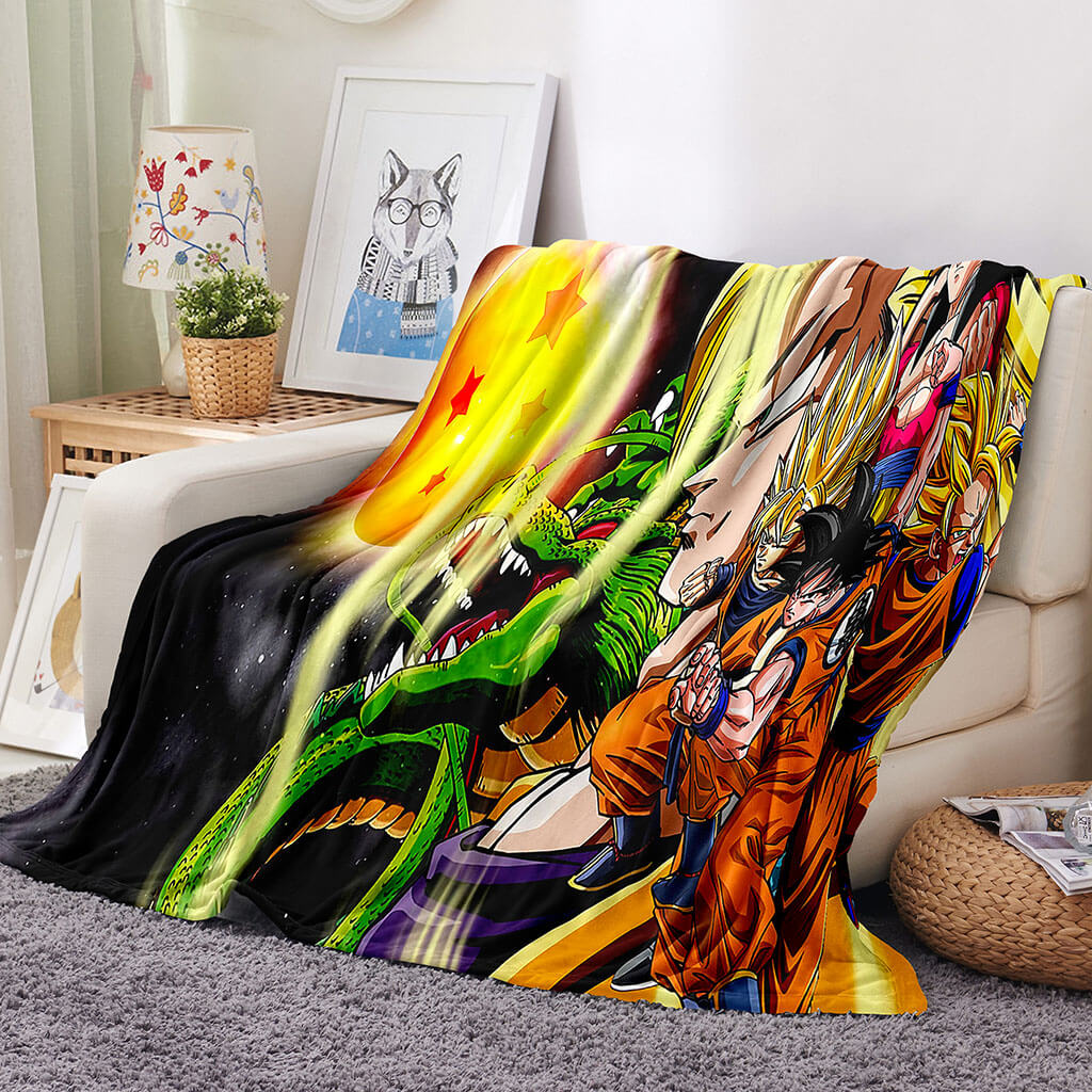 Anime Dragon Ball Super Blanket 489 Anime Dragon Ball Super Blanket 489